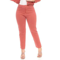 Calça Jeans Feminina Mom Cigarrete Cintura Alta Semi Baggy - Black jeans