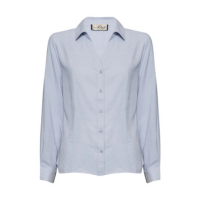 CAMISA FEMININA CLÁSSICA DECOTE V