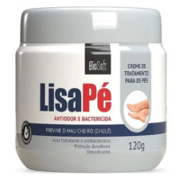 Creme Hidratante para Pés Lisa Pé Antiodor Bio Soft 120g