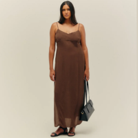 Vestido Marrom