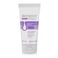 Gel Creme Hidratante Dermotivin Benzac Oil Control Microbioma Equilibrado - 50ml