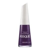 Esmalte Risqué Escuros Obsessão Roxo - Cremoso Hipoalergênico 8ml