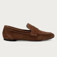 Loafer Leni Camurça Chocolate