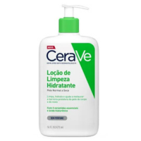 Loção de Limpeza Hidratante CeraVe para Pele Normal a Seca com 3 Ceramidas