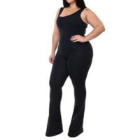 Macacão flare compressor - Slim Fashion