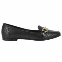 Mocassim Feminino Moleca 5737.211 Preto Fivela