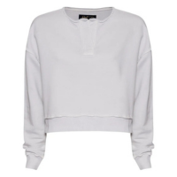 MOLETOM FEMININO VISTA APLICADA DECOTE A FIO