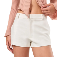 micro short alfaiataria off-white