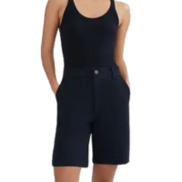 Bermuda Básica Feminina Em Sarja - Hering