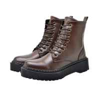 Bota Coturno Feminino Tratorada DUBUY 1105FG Marrom
