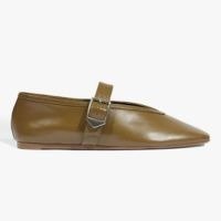 Sapatilha Vick Buckle Couro Verde