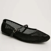 Sapatilha Feminina Bailarina Tela Bico Fino-15246 - NARA MARTINS