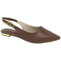 Sapatilha Feminina Conforto Bico Fino Moderna Chique Bebecê