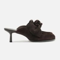 Mule Marrom Acamurçado Laço