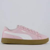 Tênis puma Rickie Classic Feminino Rosa e Branco