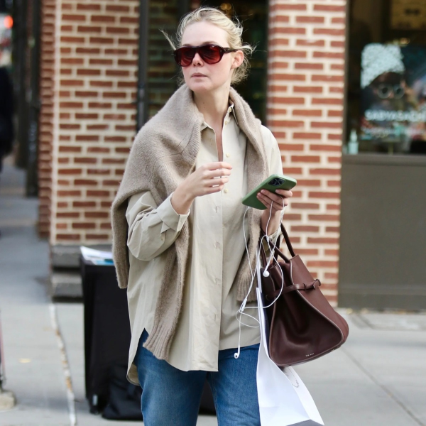 Elle Fanning é o ícone de estilo básico chique que você vai amar copiar