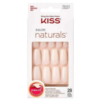 Unha Postiça Kiss NY - Natural Longo 28 Un