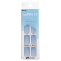 Unhas Postiças Autocolantes imPRESS Color - Médio New Wave