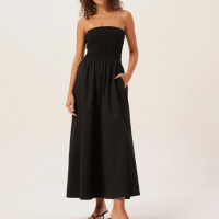 Vestido Lastex Posi Preto