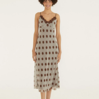 Vestido Double Renda Poá