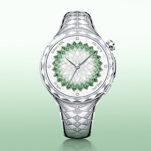 Smartwatch ou joia? Huawei cria relógio com 99 diamantes naturais
