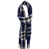 Kit 04 Cachecol Casual Estampado listrado Inverno com Franja - Cachecol Est
