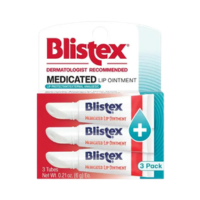 Protetor Labial Blistex Lip Balm Ointment Protectant SPF 15 3 Pack 6g Lábio
