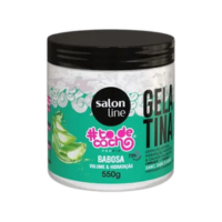 Gelatina Babosa #todecacho Volumão e Hidratação Salon Line 550g