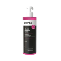 Gel de Limpeza Suave Facial Simple Organic