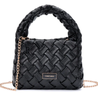 Bolsa de Mão Tressê Preta