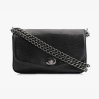 Bolsa Transversal Correntes - Alt Lezard Preto