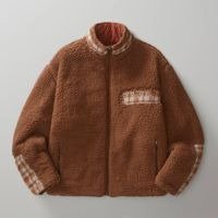Fleece Plaid Jacket