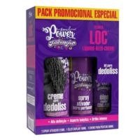 Soul Power Técnica Loc Kit - Creme Para Dedoliss + Óleo Capilar + Spray Fix