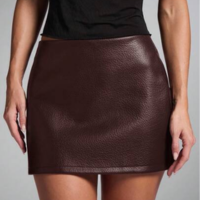 SHEIN BAE Saia Curta Sexy e Fashionista de Cor Sólida, Adequada para o Dia
