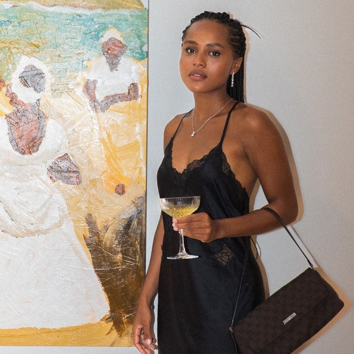 10 opções de slip dress para copiar o look da atriz Duda Santos