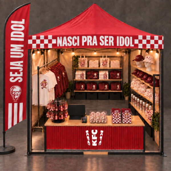 KFC Brasil aposta no K-Pop com ativação especial em São Paulo