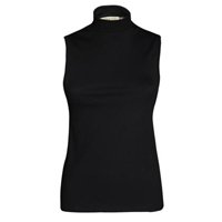 blusa gola sem manga