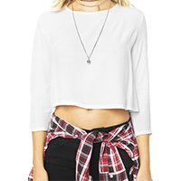 Top Cropped Branco